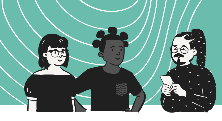 A person sits in contemplation