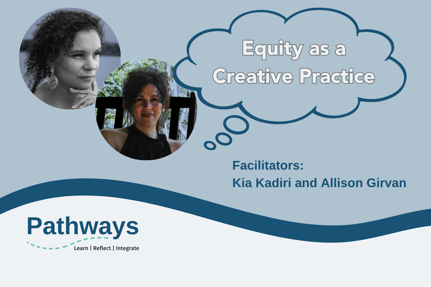 Promo graphic for Equity as a Creative Practice